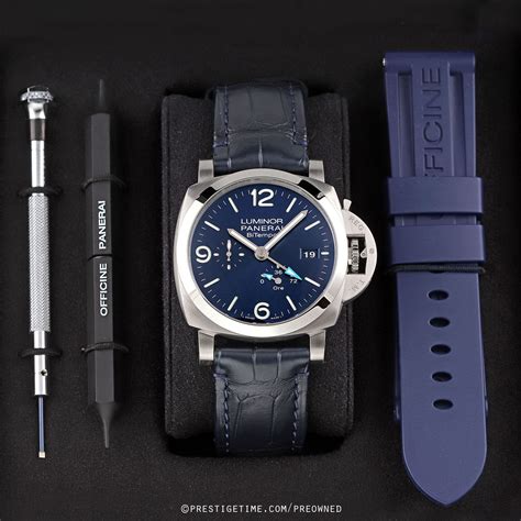 jam luminor panerai original|luminor bitempo watch price.